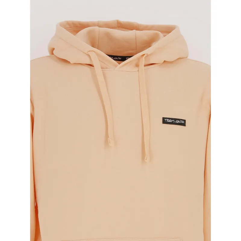 Sweat à capuche nark rose homme - Teddy Smith | wimod