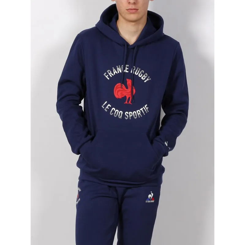 Sweat à capuche peluche noir homme - Champion | wimod