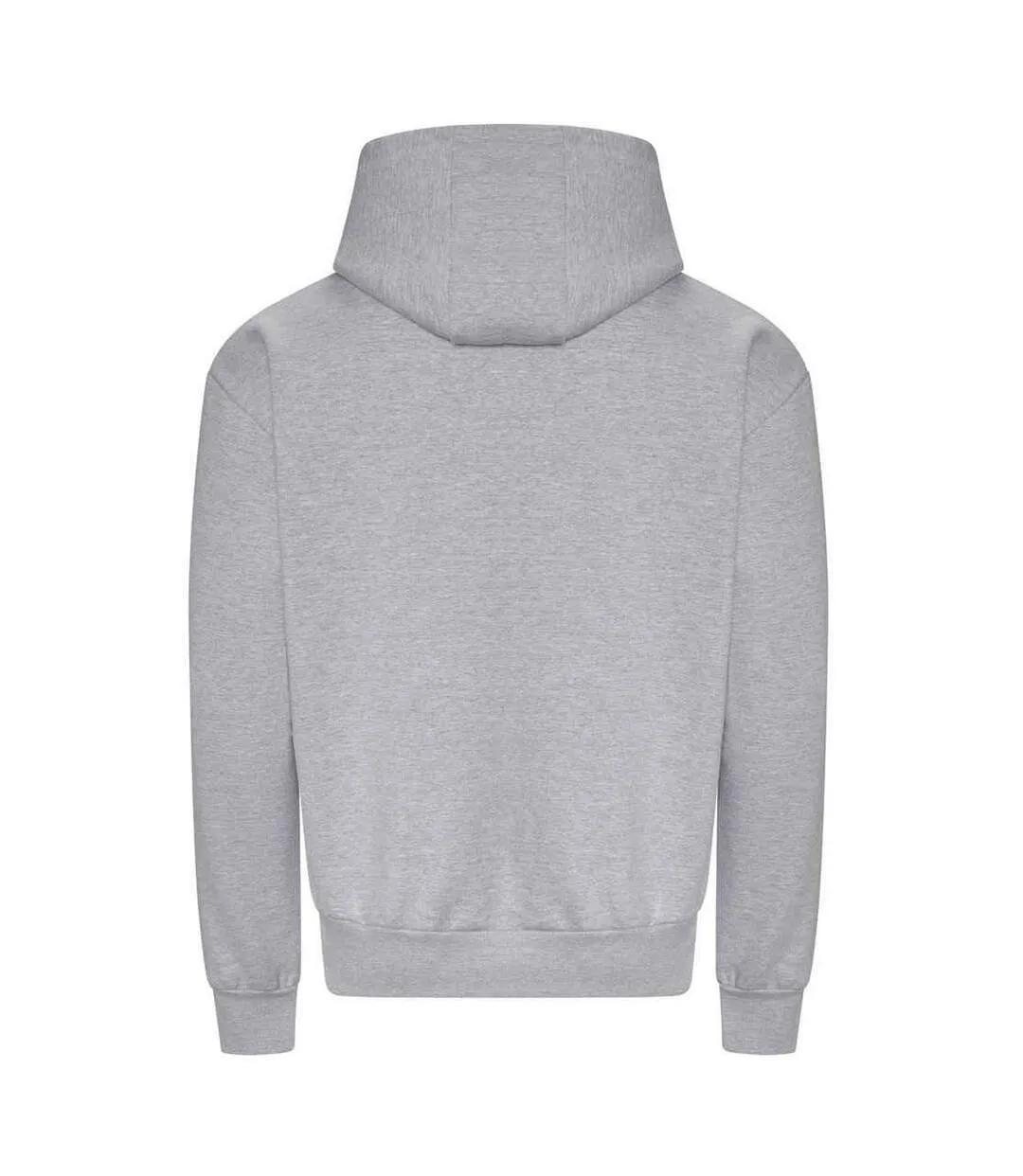 Sweat à capuche signature homme gris chiné Awdis