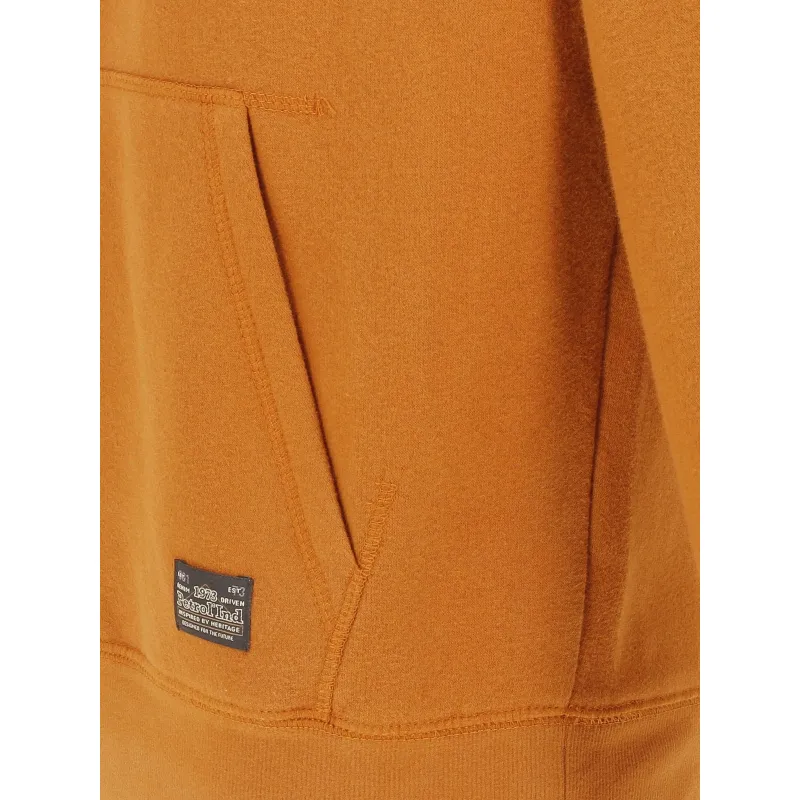 Sweat à capuche vintage orange homme - Petrol Industries | wimod