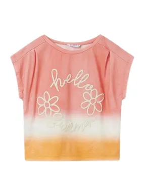 T-Shirt Mayoral Tie Dye Rose pour Fille