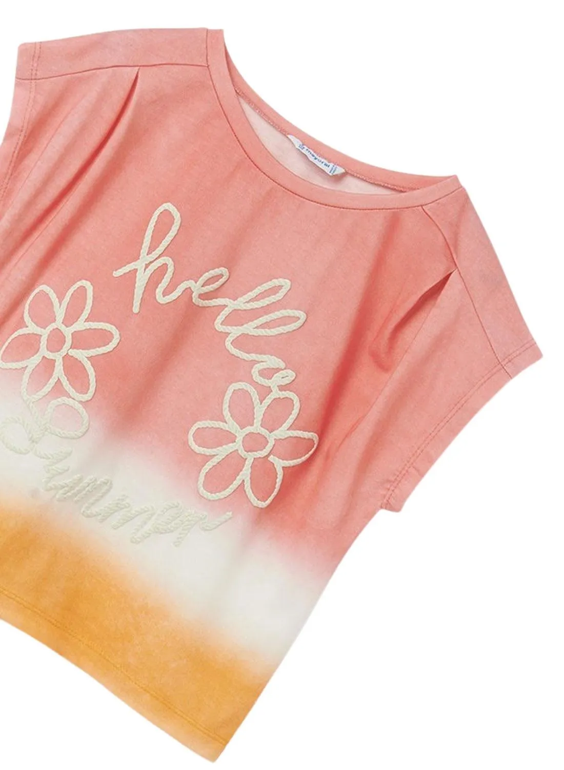 T-Shirt Mayoral Tie Dye Rose pour Fille