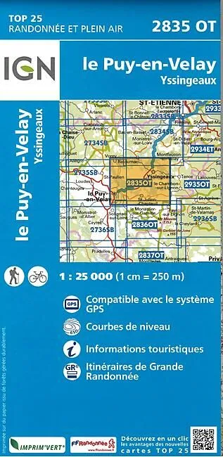 TOP25 2835OT LE PUY EN VELAY 1 25 000