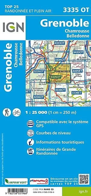 TOP25 3335OT GRENOBLE CHAMBROUSSE 1 25 000