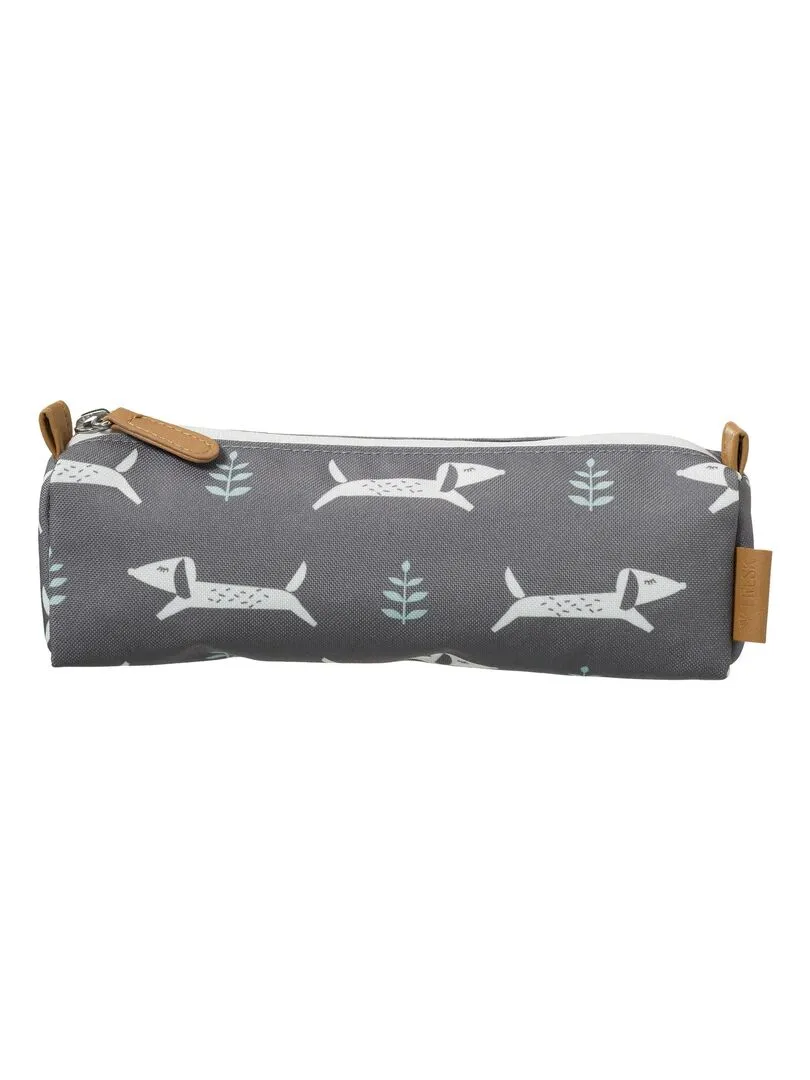 Trousse scolaire Chien - Gris