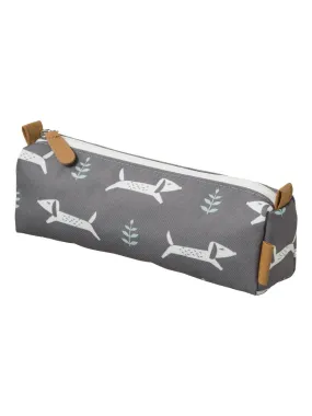 Trousse scolaire Chien - Gris