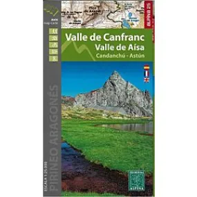 VALLE DE CANFRANC ECHELLE 1 25 000