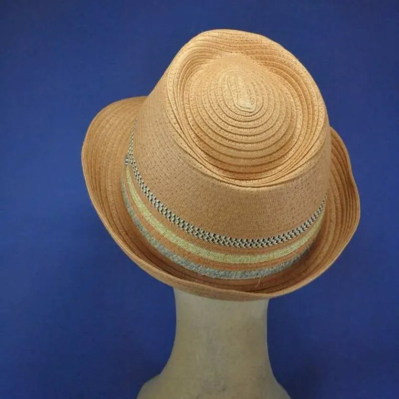 Vente chapeaux forme trilby - Chapeaux de paille hommes trilby