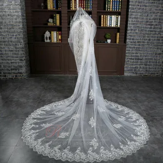 Voile allongé et élargi 3 mètres de long voile de queue accessoires de mariage de mariée en gros