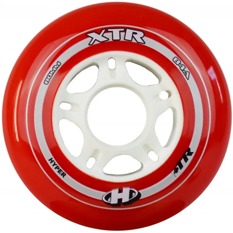 XTR 80mm 84a rouge x8 roue HYPER